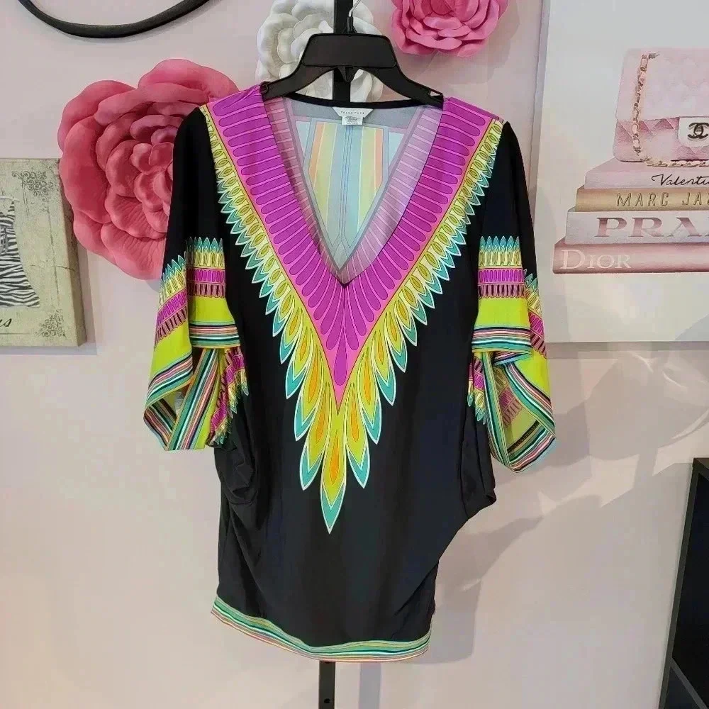 Trina Turk Multi Color Swimsuit Cover-Up